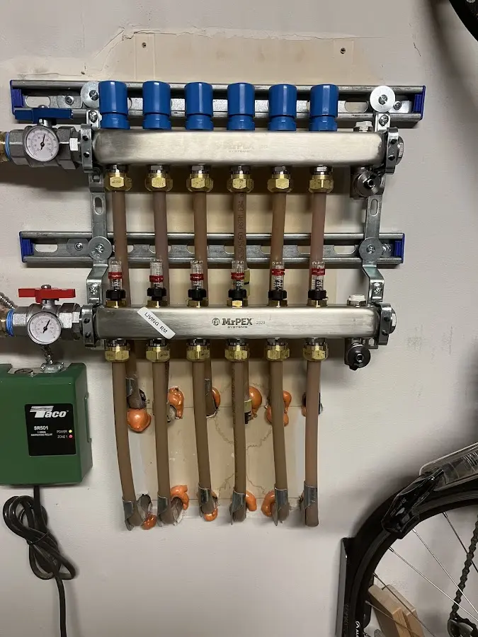 Plumber performing Sink Repair at a residential property in Wyoming